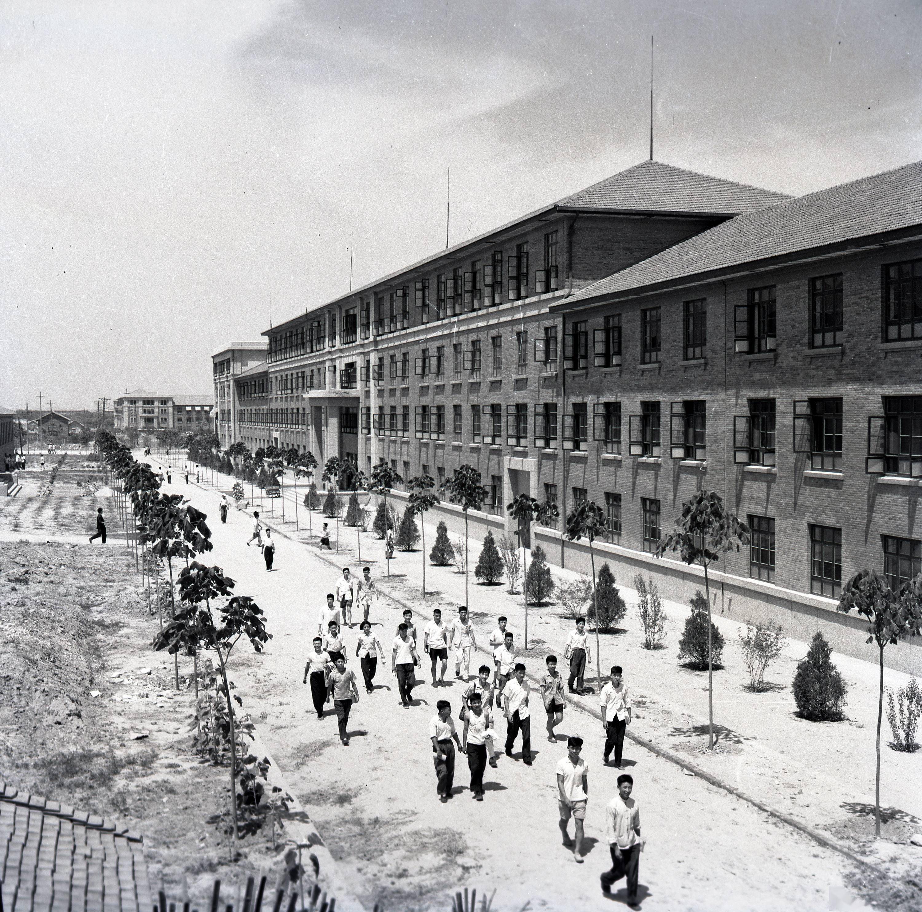 1959年拍攝的西遷后的交通大學校園一景（資料照片）。